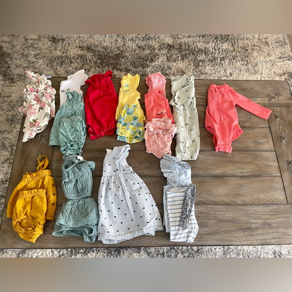 ❌SOLD❌Baby Girl Clothes from 0-3,3months and 3-6months
